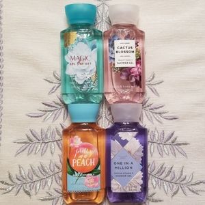 NEW Bath and Body Works travel size shower gel set